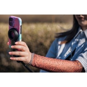 Uchwyt do Selfie z pilotem bezprzewodowym Forcell F-Grip MagSelfie S100M zgodny z MagSafe Czarny - 207911