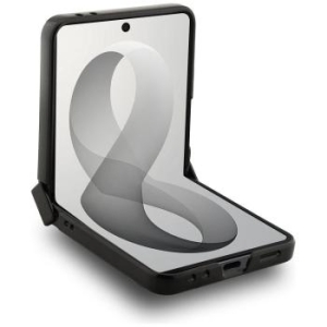 Markowy Hard Case Guess 4G Classic z MagSafe Samsung Galaxy Z Flip 8 Czarny - 207946