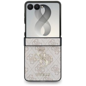 Markowy Armor Case Guess 4G Big Logo Samsung Galaxy Z Flip 8 Różowy - 207948