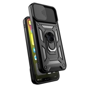 Slide Camera Armor Case Apple iPhone 14 Czarny - 207956