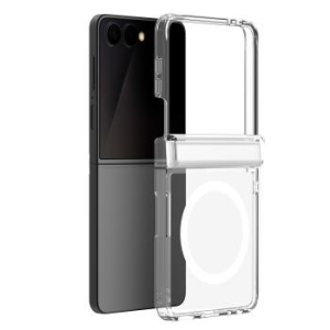 Markowy Silikon Dux Ducis Clin Mag z MagSafe Samsung Galaxy Z Flip 8 Przezroczsyty - 208929