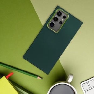 Frame Case Samsung Galaxy S21 FE Zielony - 208871