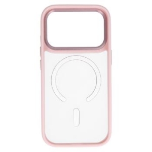 Markowy Armor Case Liavec Cloudy Case with Metal Camera Frame Apple iPhone 18 Pro / 17 Pro Różowy - 208806