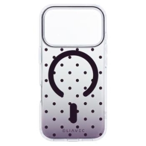 Markowy Hard Case Liavec Bubble Case Apple iPhone 18 Pro Max / 17 Pro Max Fioletowy - 208600