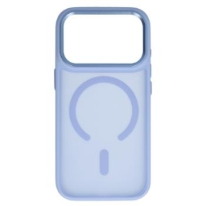 Markowy Armor Case Liavec Cloudy Case with Metal Camera Frame Apple iPhone 18 Pro Max/17 Pro Max Jasny Niebieski - 208733