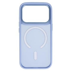 Markowy Armor Case Liavec Cloudy Case with Metal Camera Frame Apple iPhone 18 Pro Max/17 Pro Max Jasny Niebieski - 208734