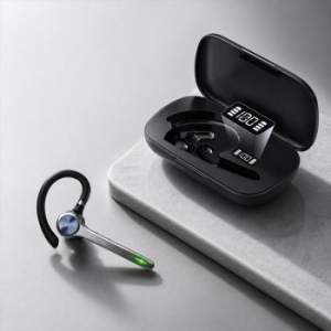 Słuchawka Bezprzewodowa Bluetooth Blavec Talk 1 Multipoint + Power bank Czarny - 208751