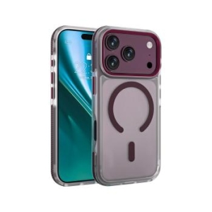 Markowy Silikon Etteri Icy Mag Apple iPhone 17 Pro / 18 Pro Ciemna Wiśnia - 208756
