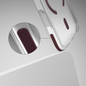 Markowy Silikon Etteri Icy Mag Apple iPhone 17 Pro / 18 Pro Ciemna Wiśnia - 208759