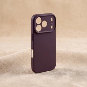 Silicone Case Apple iPhone 17 Pro / 18 Pro Dark Cherry - 208767