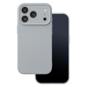 Silicone Case Apple iPhone 17 Pro / 18 Pro Srebrny - 208773
