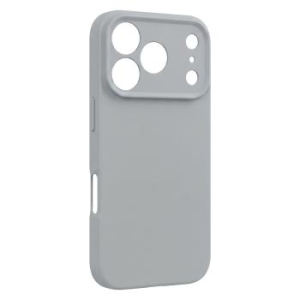 Silicone Case Apple iPhone 17 Pro / 18 Pro Srebrny - 208774