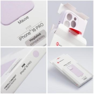 Rubber Premium Case z MagSafe Apple iPhone 18 Pro Max / 17 Pro Max Fiołkoworóżowy - 208638