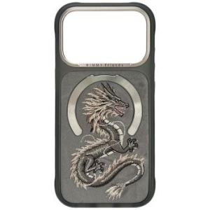Markowy Hard Case Nimmy Magnetic Fantasy Animal Dragon Apple iPhone 18 Pro / 17 Pro Szary - 208128