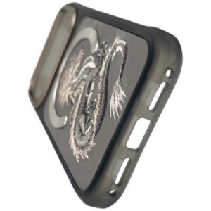 Markowy Hard Case Nimmy Magnetic Fantasy Animal Dragon Apple iPhone 18 Pro / 17 Pro Szary - 208131
