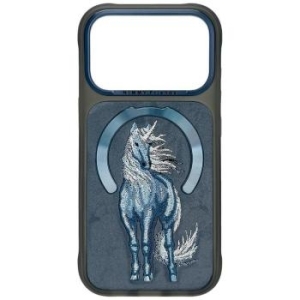 Markowy Hard Case Nimmy Magnetic Fantasy Animl Unicorn MagSafe Apple iPhone 18 Pro / 17 Pro Niebieski - 208063