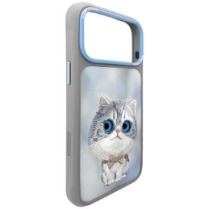 NIMMY futerał BIG EYED SILVER SHADED CAT do IPHONE 18 Pro Max 17 Pro Max szary - 208084