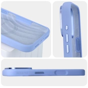 Markowy Hard Case Liavec Silky Case with Metal Camera Frame Apple iPhone 18 Pro / 17 Pro Jasny Niebieski - 208163