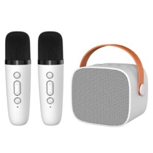 Głośnik Bezprzewodowy Bluetooth Blavec WS-07 Karaoke Party - 5W z 2 mikrofonami Biały - 208055
