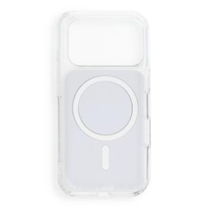 Clear Fusion Mag Cover z MagSafe Apple iPhone 18 Pro / 17 Pro Burgundowy - 208544