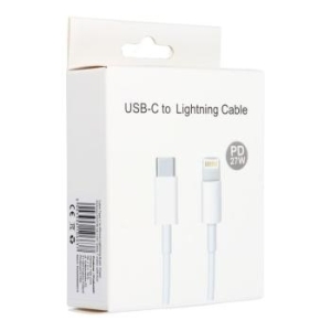 Kabel Typ C do Lightning PD 3A 27W 1m C291 Biały - 208517