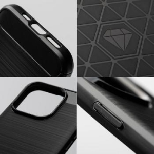 Carbon Case Apple iPhone 17 Pro Max / 18 Pro Max Czarny - 208526