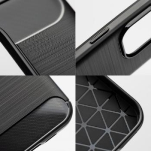 Carbon Case Apple iPhone 17 Pro Max / 18 Pro Max Czarny - 208527
