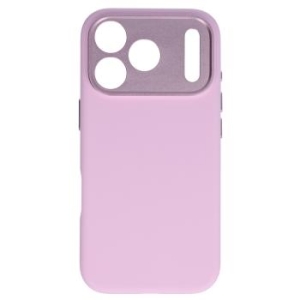 Markowy Hard Case Liavec Silk Shield Case with Metal Camera Frame Apple iPhone 18 Pro / 17 Pro Różowy - 208534