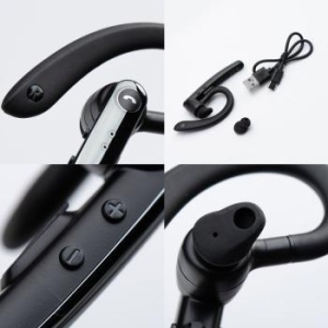 Słuchawka Bezprzewodowa mono (ENC, Multipoint, BT 6.0 + EDR, 90mah) Forcell Orion Slim Czarny - 208486