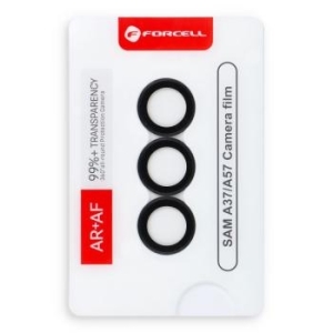 Szkło Hartowane na aparat Forcell Premium Samsung Galaxy A57 Czarny - 208493