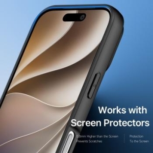 Markowy Armor Case Dux Ducis Aimo Apple iPhone 18 Pro Max / 17 Pro Max Czarny - 209037
