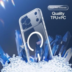 Markowy Silikon Dux Ducis Clin Mag z MagSafe Apple iPhone 18 Pro Max / 17 Pro Max Przezroczysty - 209060
