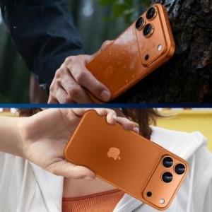 Szkło Hartowane na aparat Tel Protect AR+AF Full Metal Camera Protector Apple iPhone 18 Pro Max Burgundowy (wyspa) - 209180