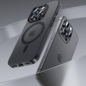 Markowy Armor Case Benks Magnetic Lucid Armor Apple iPhone 16 Pro Max Czarny (Camera Control Button) - 209186