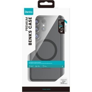 Markowy Hard Case Benks Magnetic Crystal TPU Frame Samsung Galaxy S26 Plus Czarny - 209192