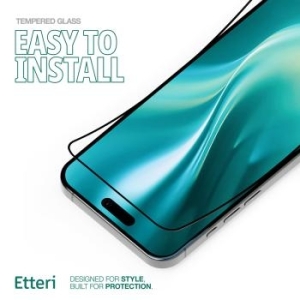 Szkło Premium 9D Etteri Apple iPhone 16 Pro / 17 / 17 Pro / 18 / 18 Pro - 209264