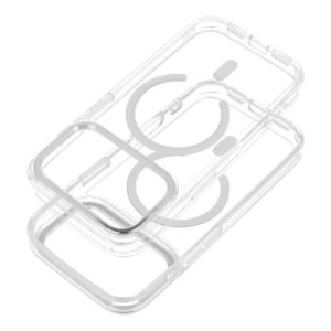 Frame Clear Hybrid Mag Cover z MagSafe Apple iPhone 18 Pro / 17 Pro Przezroczysty - 209423