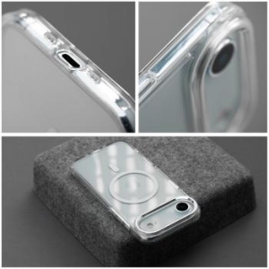 Frame Clear Hybrid Mag Cover z MagSafe Apple iPhone 18 Pro / 17 Pro Przezroczysty - 209424