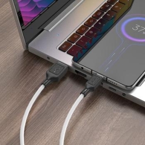 Kabel USB A do Micro USB Hoco 2,4A 1m X90 Biały - 209371