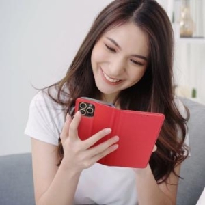 Magnet Book Oppo Reno 16F / 16FS Czerwony - 209337