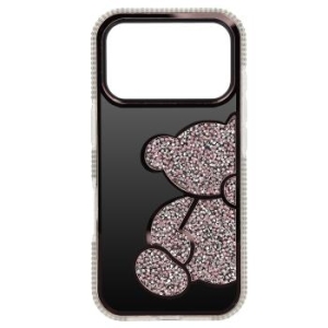 Teddy Bear Case Apople iPhone 17 Pro Max / 18 Pro Max Różowy - 209283