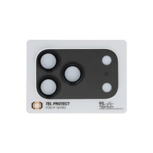 Szkło Hartowane na aparat Tel Protect AR+AF Full Metal Camera Protector Apple iPhone 18 Pro Czarny (wyspa) - 209316
