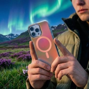 Tecto Shield nakładka Aurora do iPhone 13 / 14 różowa - 209365